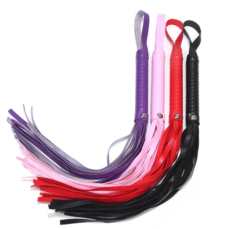 New Hot Erotic Soft Leather Whip Adult Sex Toy Kit Paddle Spanking Bondage  Flirt Toys