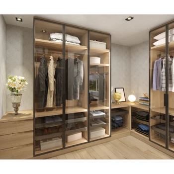 ワードローブ Freestanding L-Shape Closet Organizer,47.24