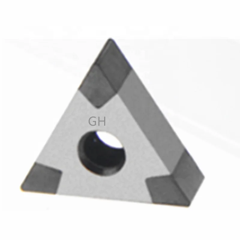 CNC PCBN 6 Tips Turning Tool Insert TNGA TNMG TNGA160408 Solid CBN Insert for Hardened Steel