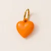 Cuore arancione 20mm