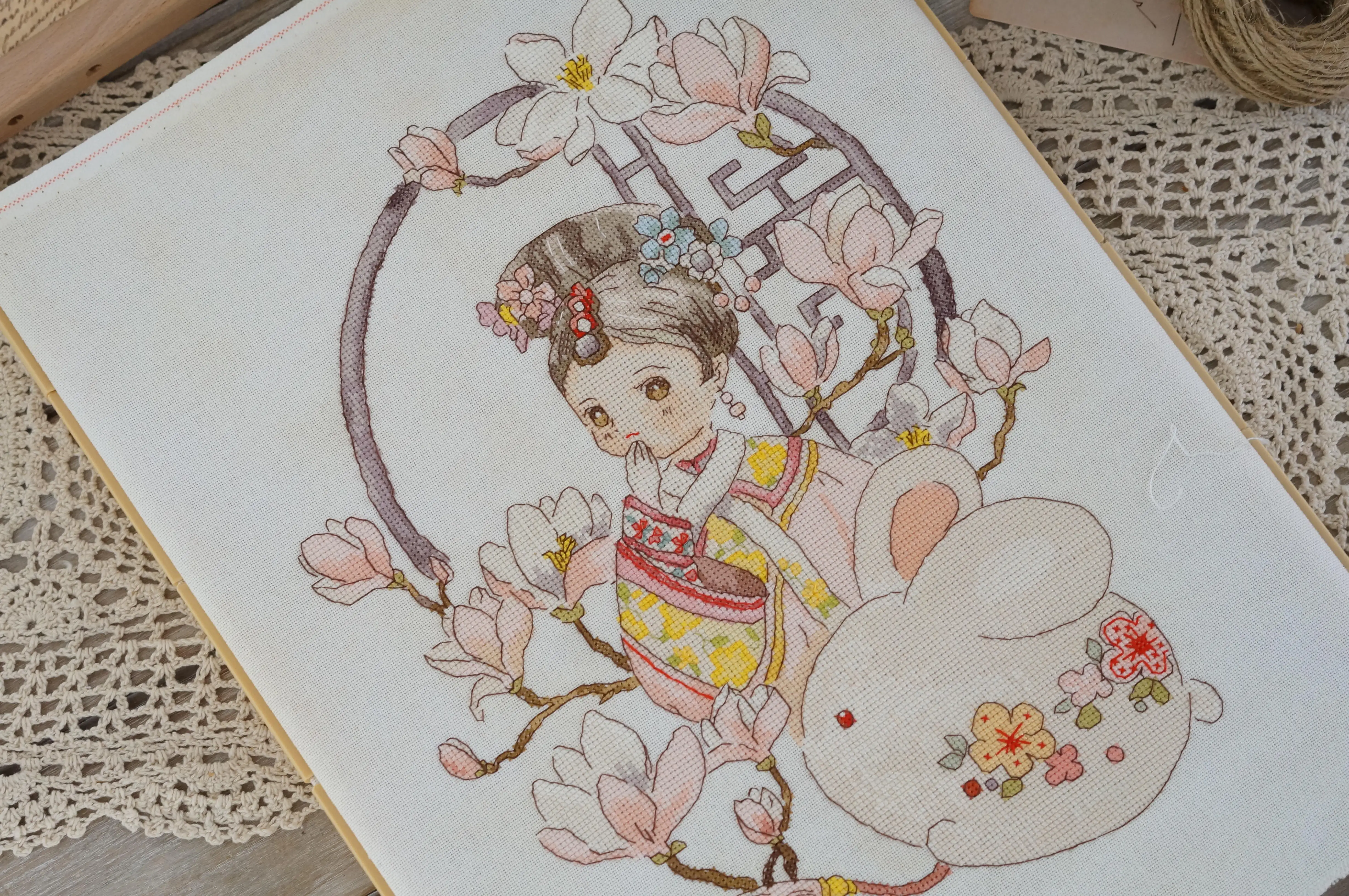 Набор для вышивки крестиком ручной работы Xiutime китайская мода Gril No. 126 принцесса