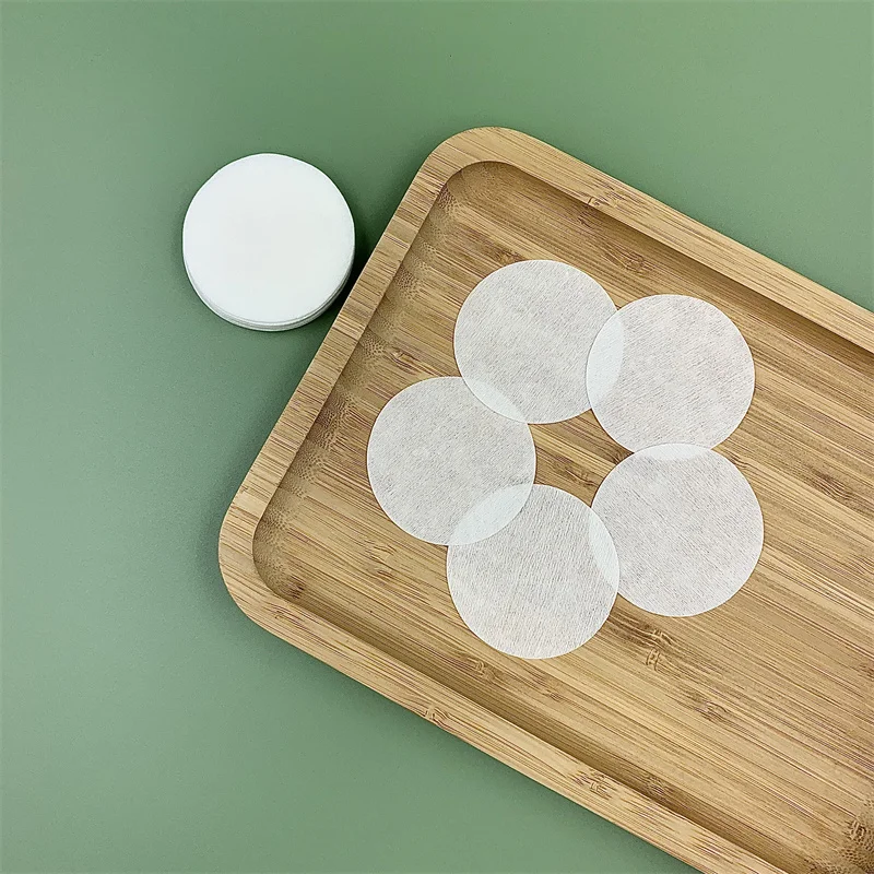 Одноразовые круглые салфетки для ухода за