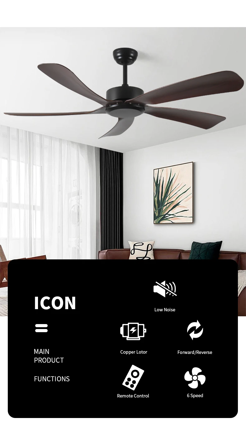 Fans DC Inch Low Price Small Smart Spare Led Motor Remote Rotating Commercial Orient Control Best  52 Ceiling Fan Fan