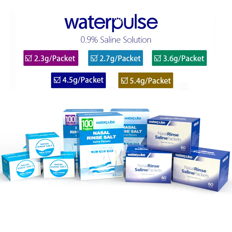 Waterpulse Nasal Rinse Salt (Pack of 30) - Kinaun (किनौं) Online Shopping  Nepal