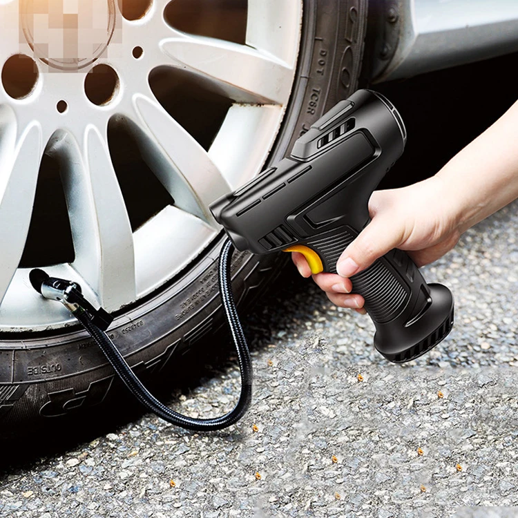 Car Tire Air Compressor Multible-Purpose Car Inflator Rechargeable Battery Digital Air Pump