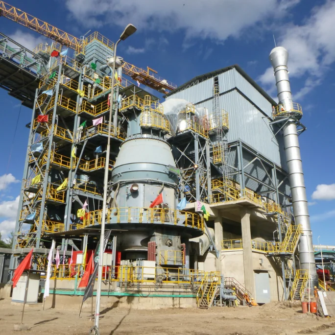 Used Cement Production Line  35.22 Vertical Roller Mill for Cement/Slag Grinding Capacity 1 Year Warranty