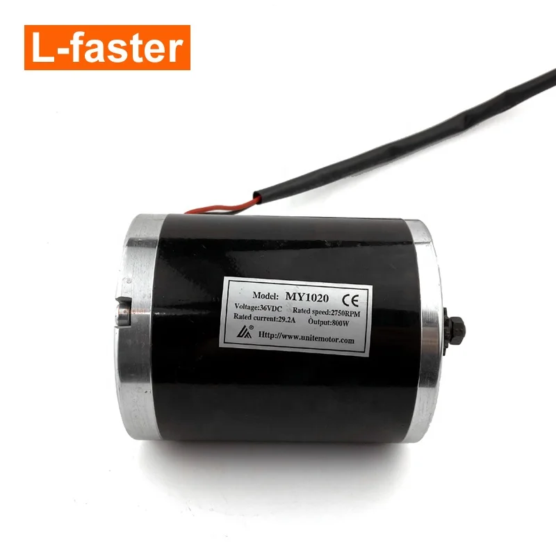 Diy 36V48V 800W Electric Motorcycle Conversion Permanent Magnet Brushed DC Motor Sri Lanka E Bike Kits