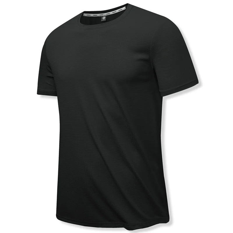 Wholesale Round-neck Workout Tshirts Sports Dry Fit Tshirt Custom Men T ...