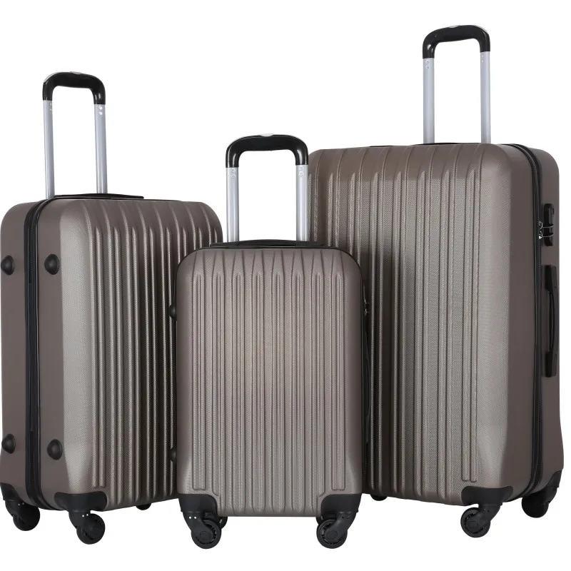 2022 Top Quality ABS Luggage Bag China Trolley Case Suitcase Piece  Trolley Luggage Set XHA199