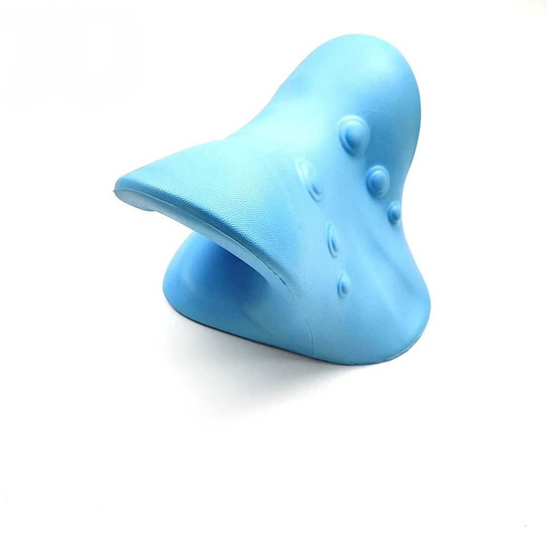 l0093 neck shoulder relaxer pain ease cervical traction device neck massager pillow cushion neck stretcher muscle relax-6