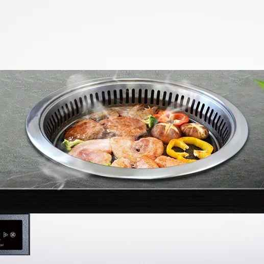 Smokeless Korean Style Electric BBQ Grill Tabletop Grill