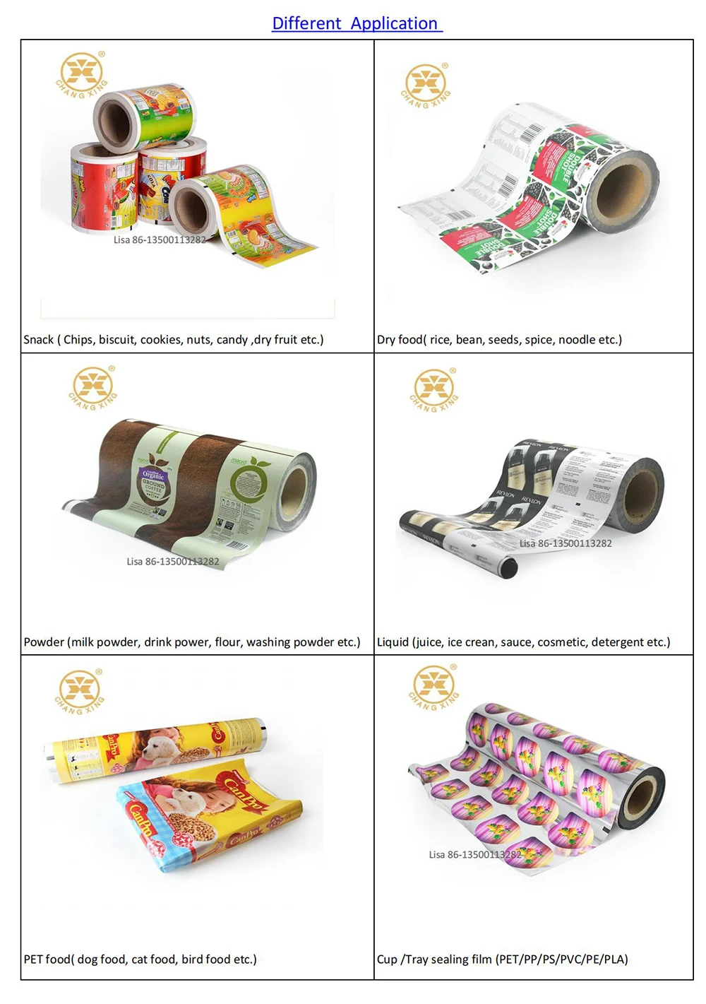 Source China Factory Hot Sale Puffed Rice Plastic Packaging Film Rolls  Custom Printed Plastic Food Wrapping Film on m.alibaba.com