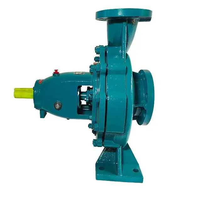 Electric horizontal end suction high pressure centrifugal pump sewage pump