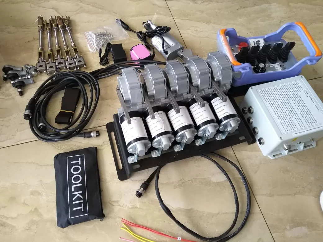 Draadloze Kraanafstandsbediening 12V/24V AC – Met Noodstop En 100 Meter Bereik!