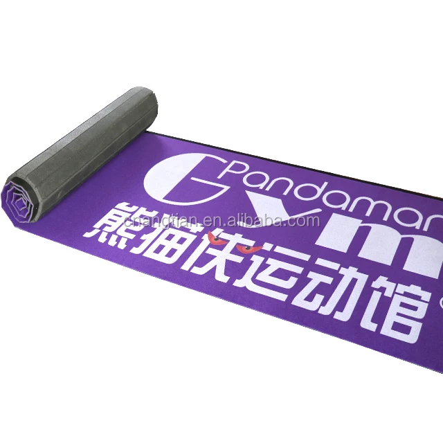 Define Quality Carpet Roll up Used Rhythmic Gymnastic Wushu Rollout Mats for Cheerleading