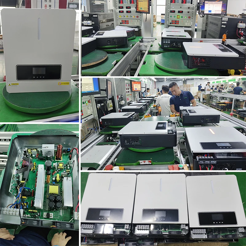 Single/Three Phase Solar Power Inverter Price 5KW 6KW 8KW 10KW 15Kw Ip65 3 Phase Smart Dual Output on Grid Hybrid Solar Inverter