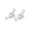 18k gold-moissanite diamond
