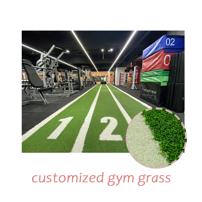 Meter Marked Gym Turf Artificial Grass Carpets Fitness Flooring ...