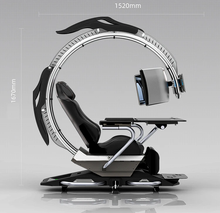 Gaming Chair Cockpit Chair Fully Recline Rgb Led Support Custom Esports ...