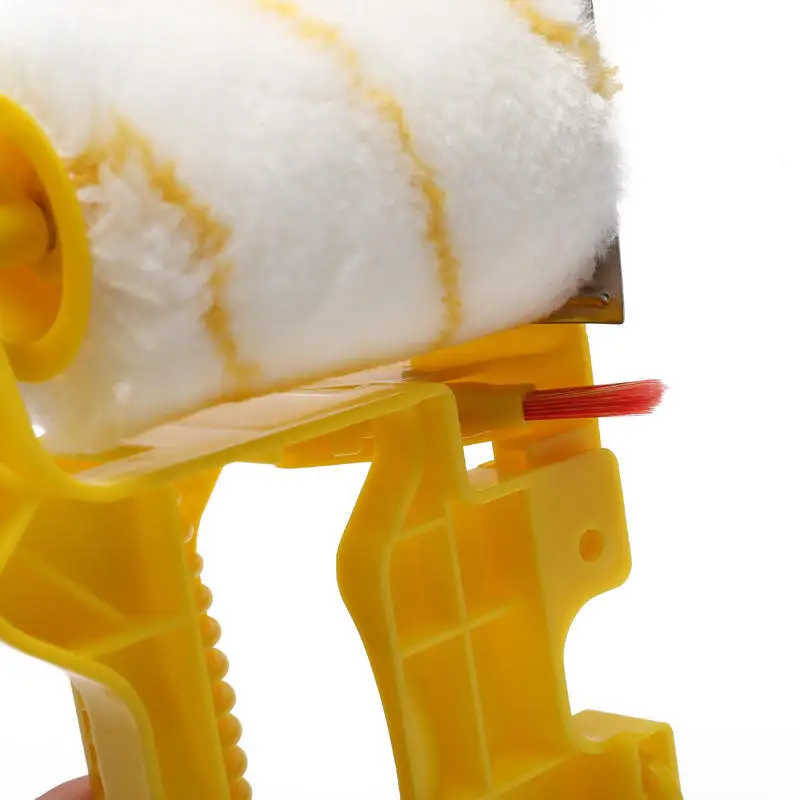 Multifunctional Clean Cut Paint Edger Roller Brush Tool Handheld Wall