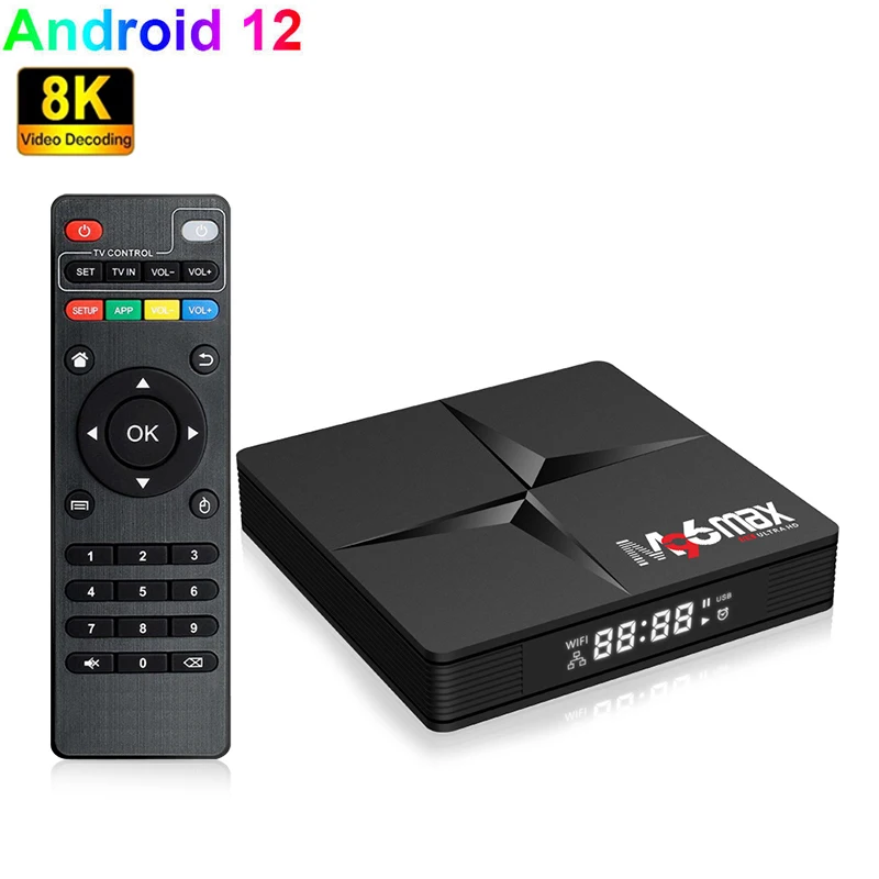 Tripsky M96-Max Dual Wifi 6 Tv Box Android 12 8k hdr Tv Box Android 12 ...