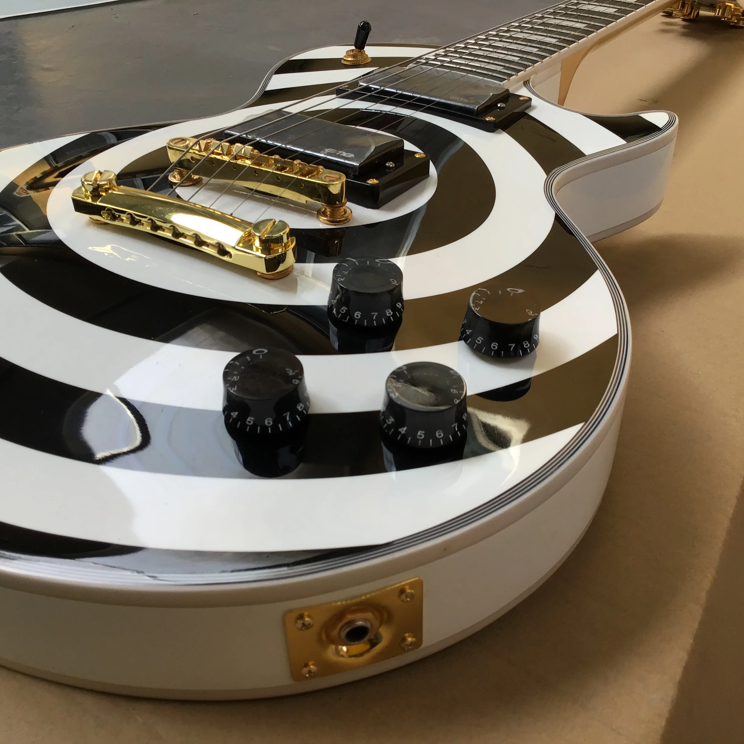 Custom Zakk Wylde Electric Guitar - Odin Viking Totem Style 6