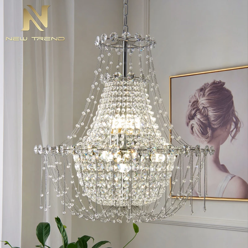 CPL-405 주문 제작 럭셔리 크리스탈 LED 샹들리에, 빌라, 호텔, 전시장, 결혼식용 LED 샹들리에