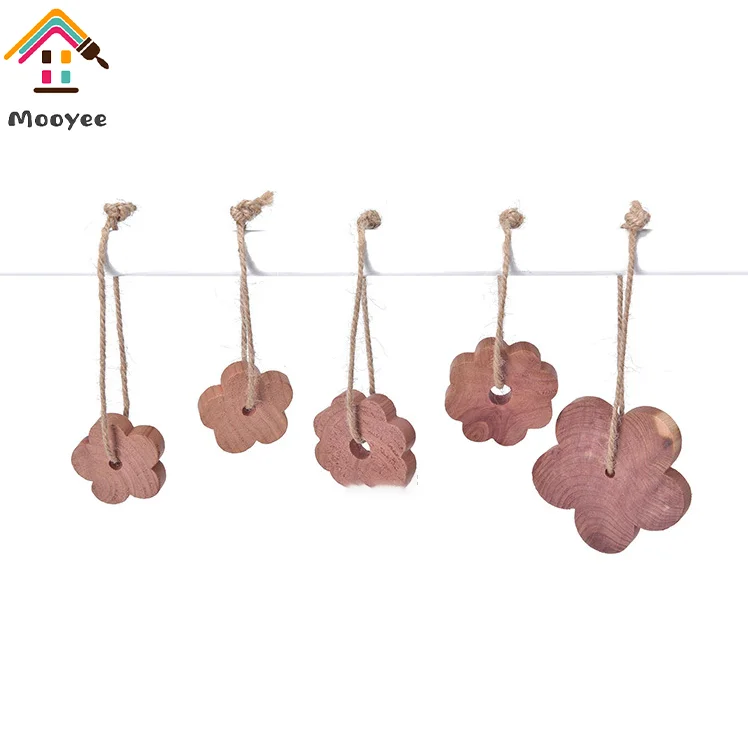 Новинка 2020, модные кольца из кедра в форме медведя, противомолевые отпугивающие кольца из кедра для шкафа