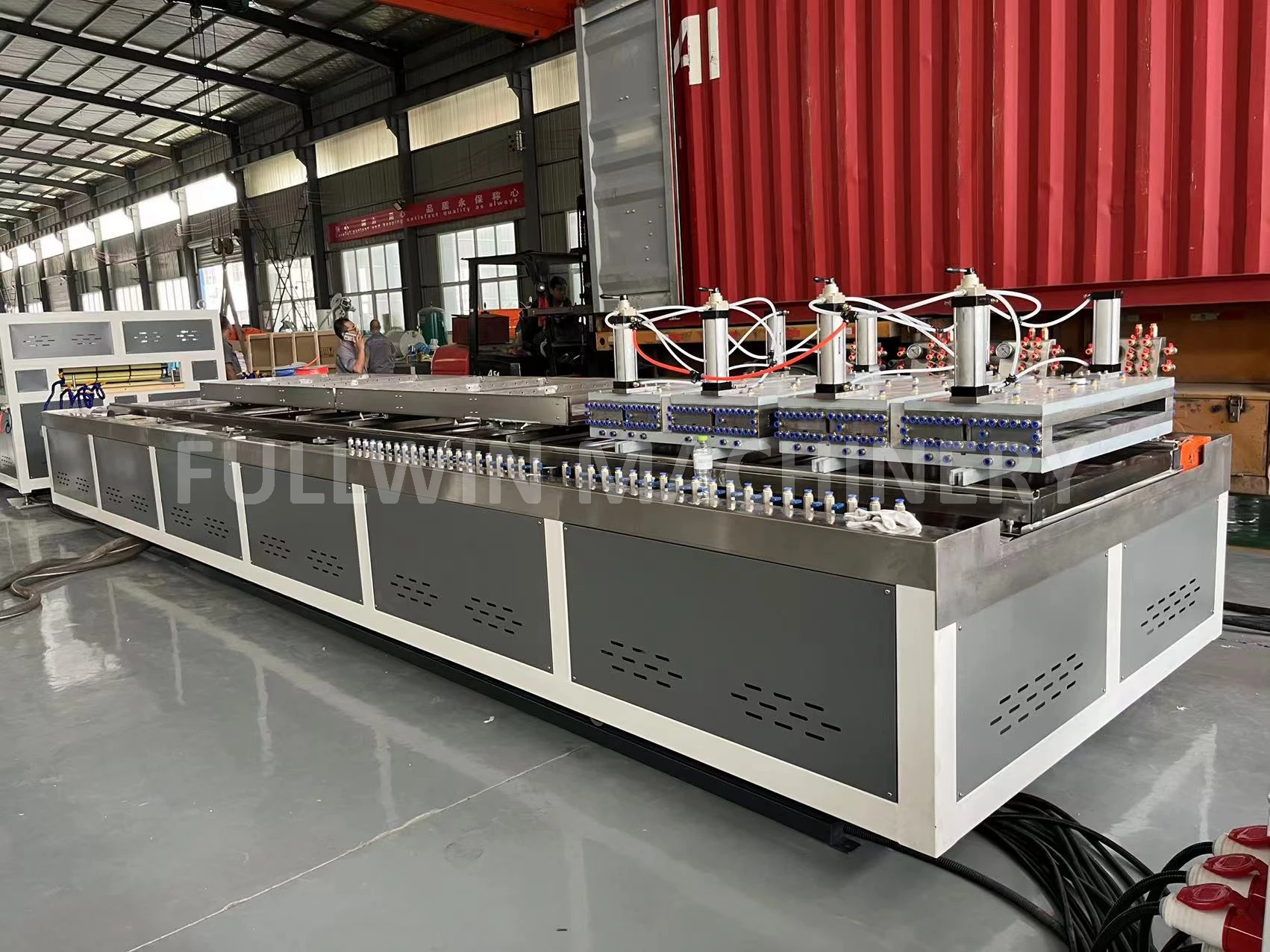 Wpc Door Machine Latest Technology Wpc Plastic Door Board Making Machine