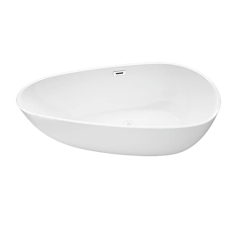 Luxury Hotel Level Standards Classic Oval Acrylic Bathroom Bathtub