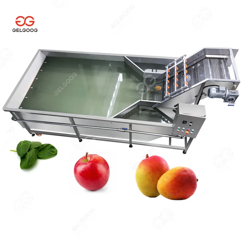 Factory Price Bubble Strawberry Mango Salad Cleaning Drying Sorting Line Equipment Dryer Spinach Apple Washing Machine