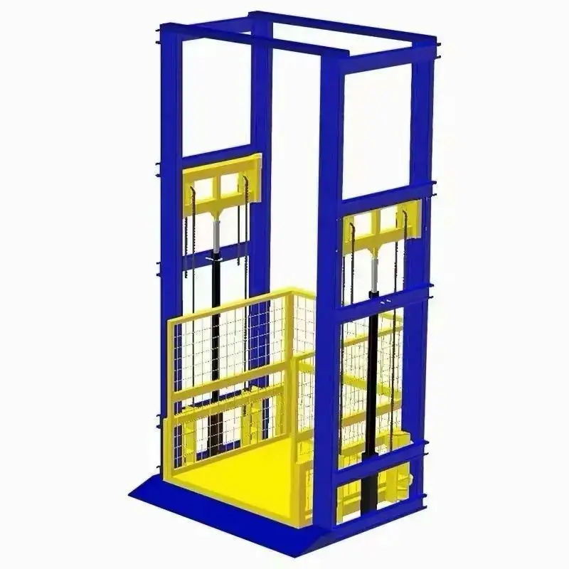 Mechanical Lifting Devices Guide Rail Elevator Lead Rail Lifts Platform for Cargo
