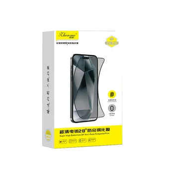 Zhenmo Super High Definition 28 Degrees Anti-Peek Tempered Screen Protector Film Customizable Branded Backsplash