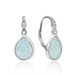 925 Sterling Silver Rhodium Plating 3 Gram Gold Beautiful Designed Earrings for Women