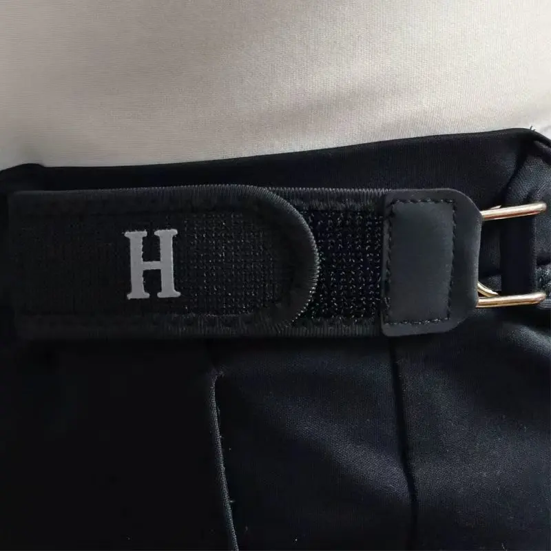 Adjustable Unisex Elastic Iron Hook Belt