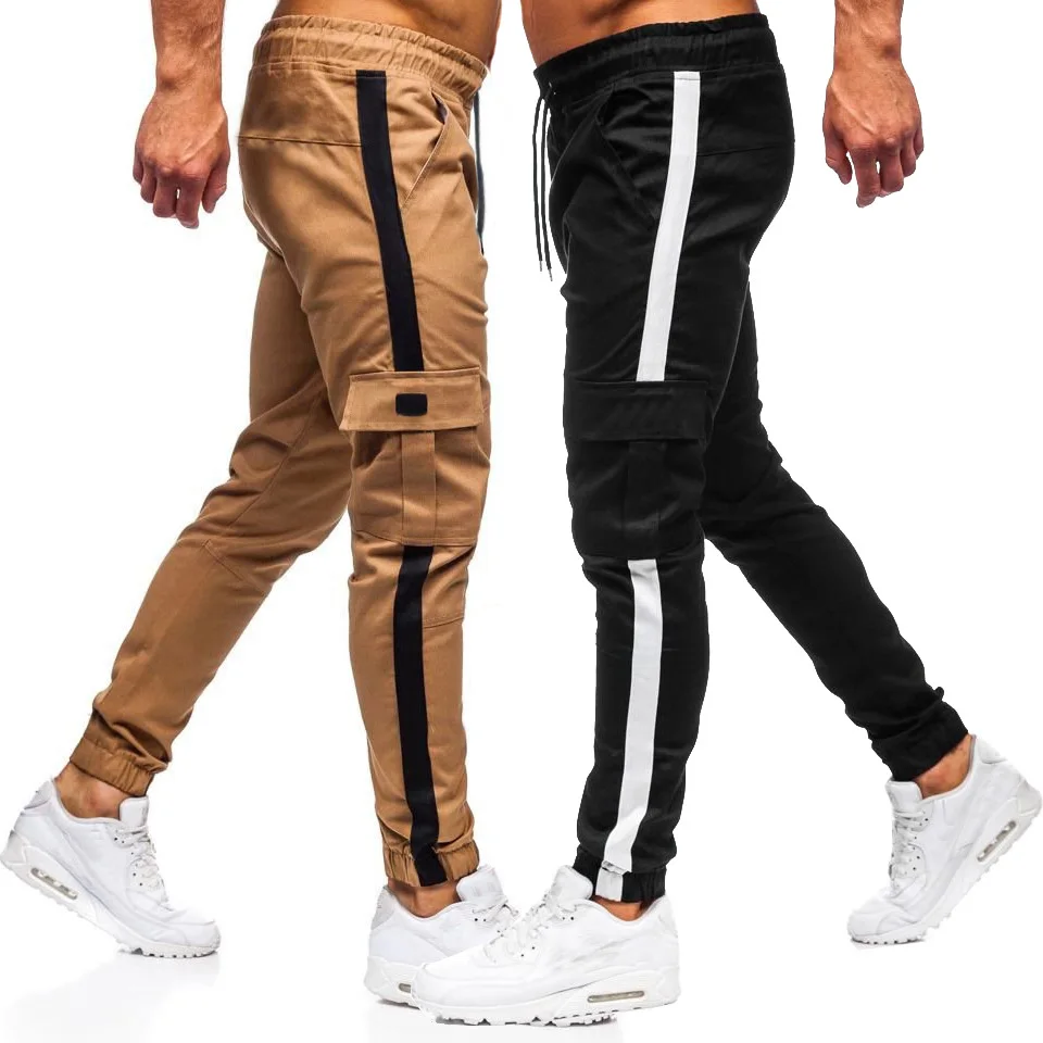 chinos with side pockets