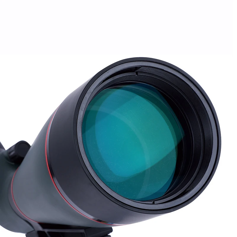 HOLLYVIEW 100mm Big Objective Optimized Long Range Zoom Scope 25-75x100 Optical Spotting Scope for Phone
