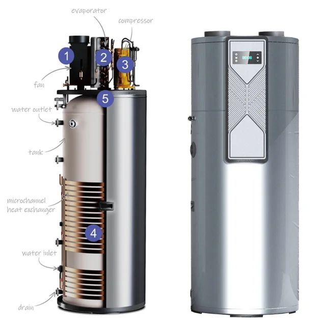 Heat Pump Hydronic Tank Storage Tank Hydronic Water Heater Solar