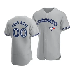 Wholesale Custom 2022 Toronto Men Women kids 11 Bo Bichette Jersey Blue 27  Vladimir Guerrero Jr. Hyun-Jin Ryu Baseball jerseys S-5XL From m.