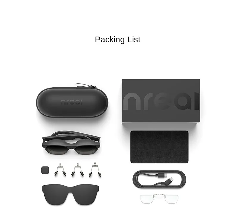 Xreal(Nreal) Air Smart AR Glasses RTS For Android HD Private Giant Screen  Viewing Mobile Computer Screen Projection Game Glasses