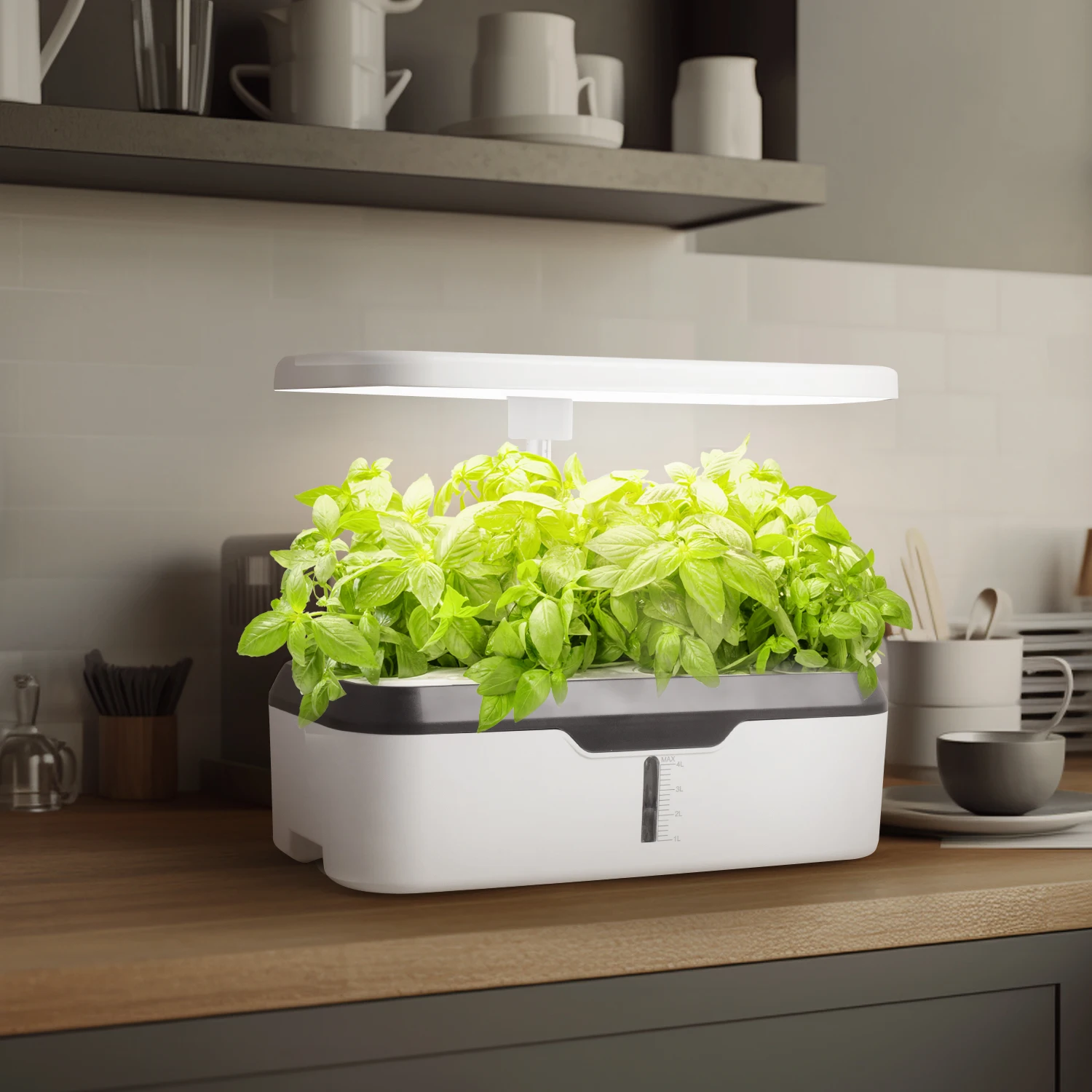 LED Growing System 12 Pods New Led Grow Light Hydroponic Home Indoor Smart  Garden Kit Smart Planter