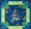 Alfombrilla de Mahjong Verde 80*80cm