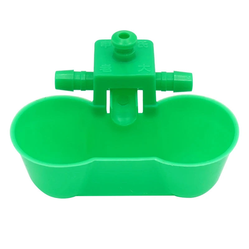 Double Water Drinker Cup for Pigeons Quails Birds Automatic Cage Fountain Drink Bowls