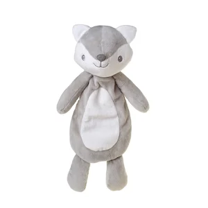Custom High Quality Red Fox Plush Set Soft Baby Toys Promotional Cute Animal with PP Cotton Filling
