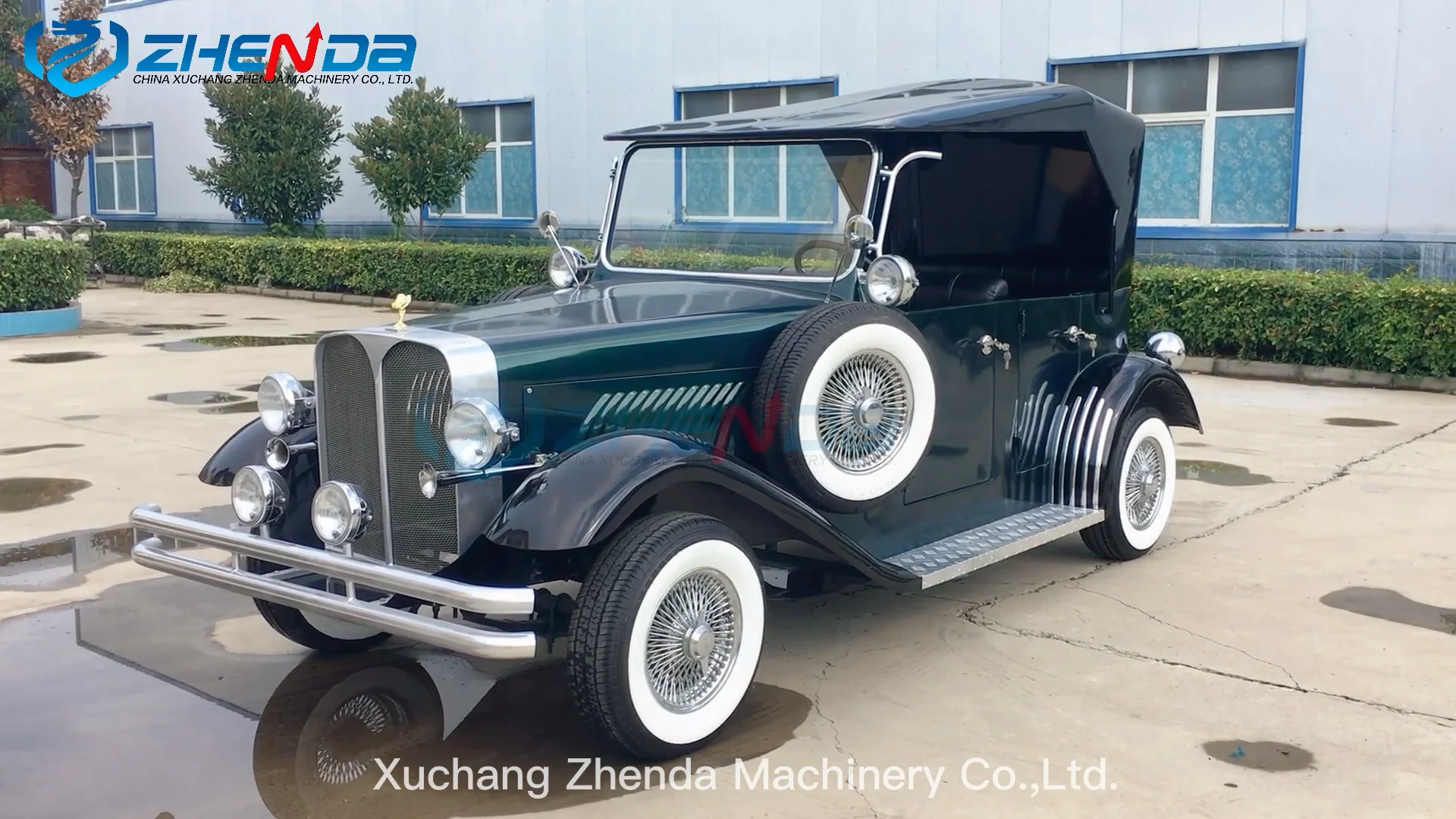 Electric Retro Vintage Car/ce Approved Luxurious 6 Seats Electric Classic Car For Sale Buy Ce