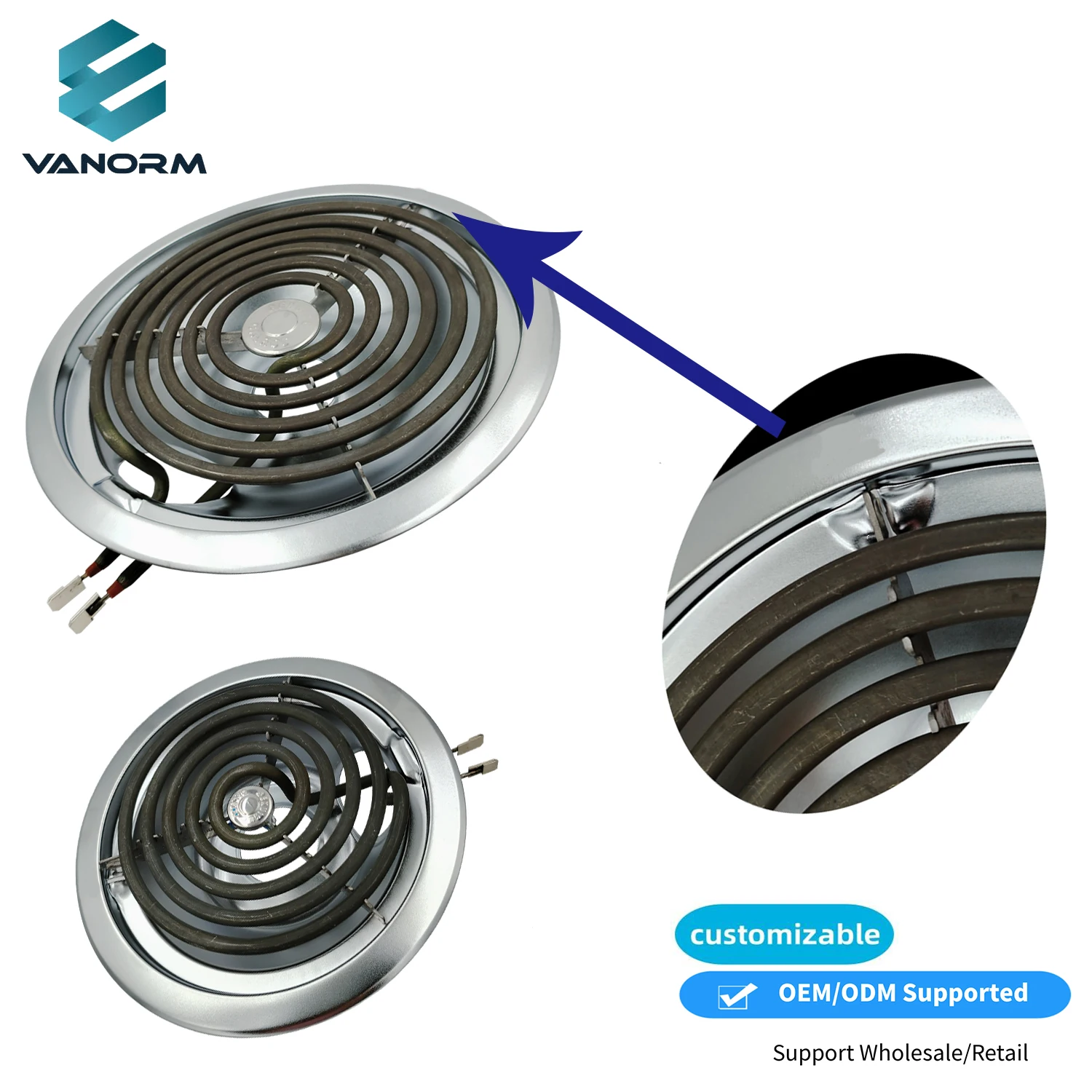 GE Electric Stove Burners Replacement Element