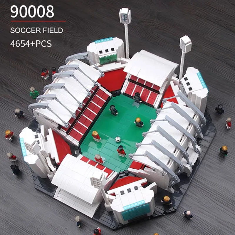 Famous Football Stadiums Architecture Block Lego-ing Soccer Stadium Field Gifts 