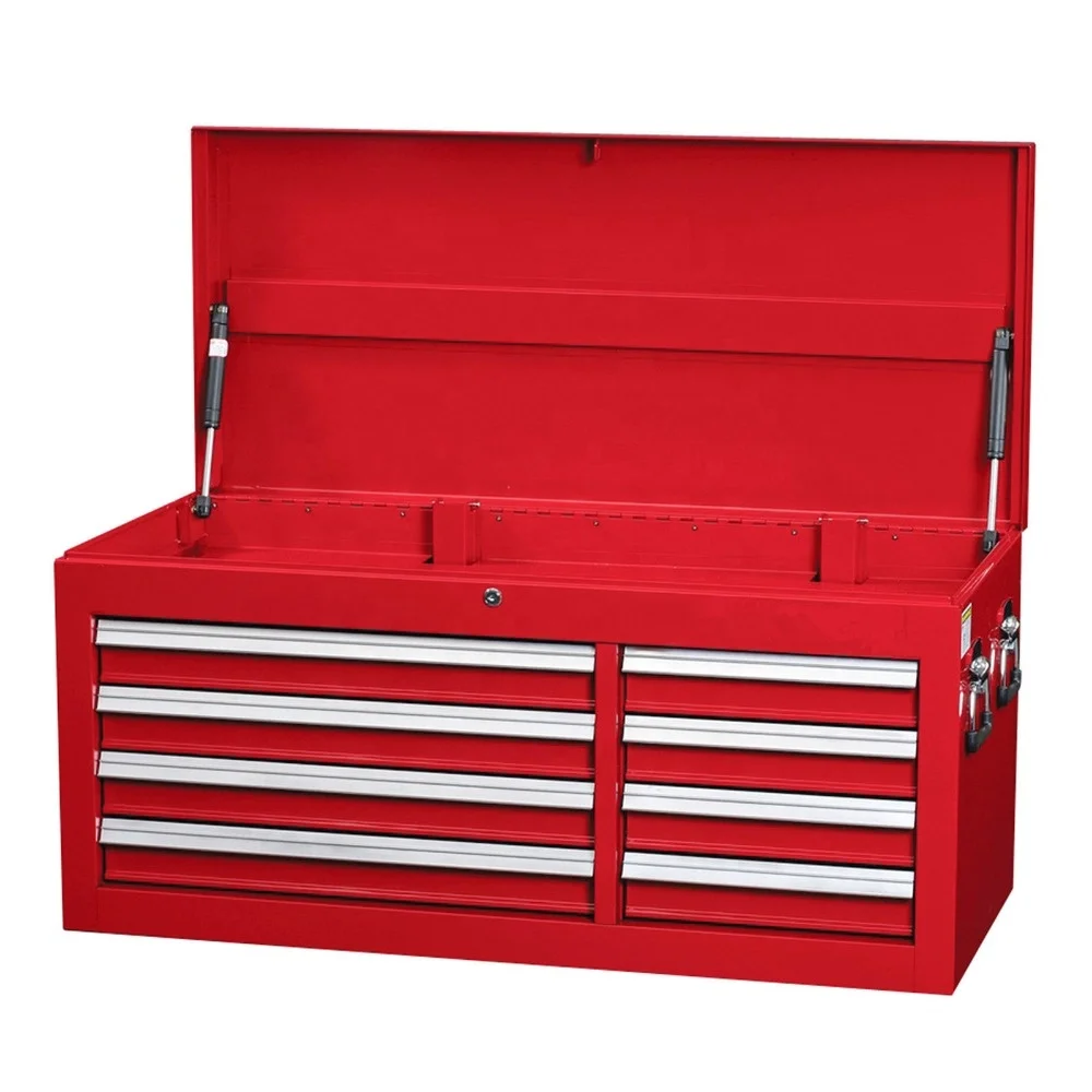 Custom Size Cold Rolling Steel Tool Chest Roller Cabinet Iron Material Powder Coated Surface for Garage Use and Protection