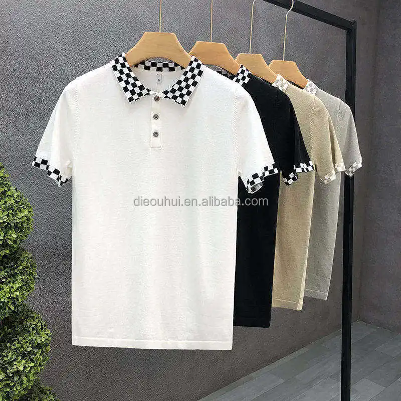 220gsm Polo T-shirt With Stiff Collar Men's Polo T-shirt - Buy Men's ...