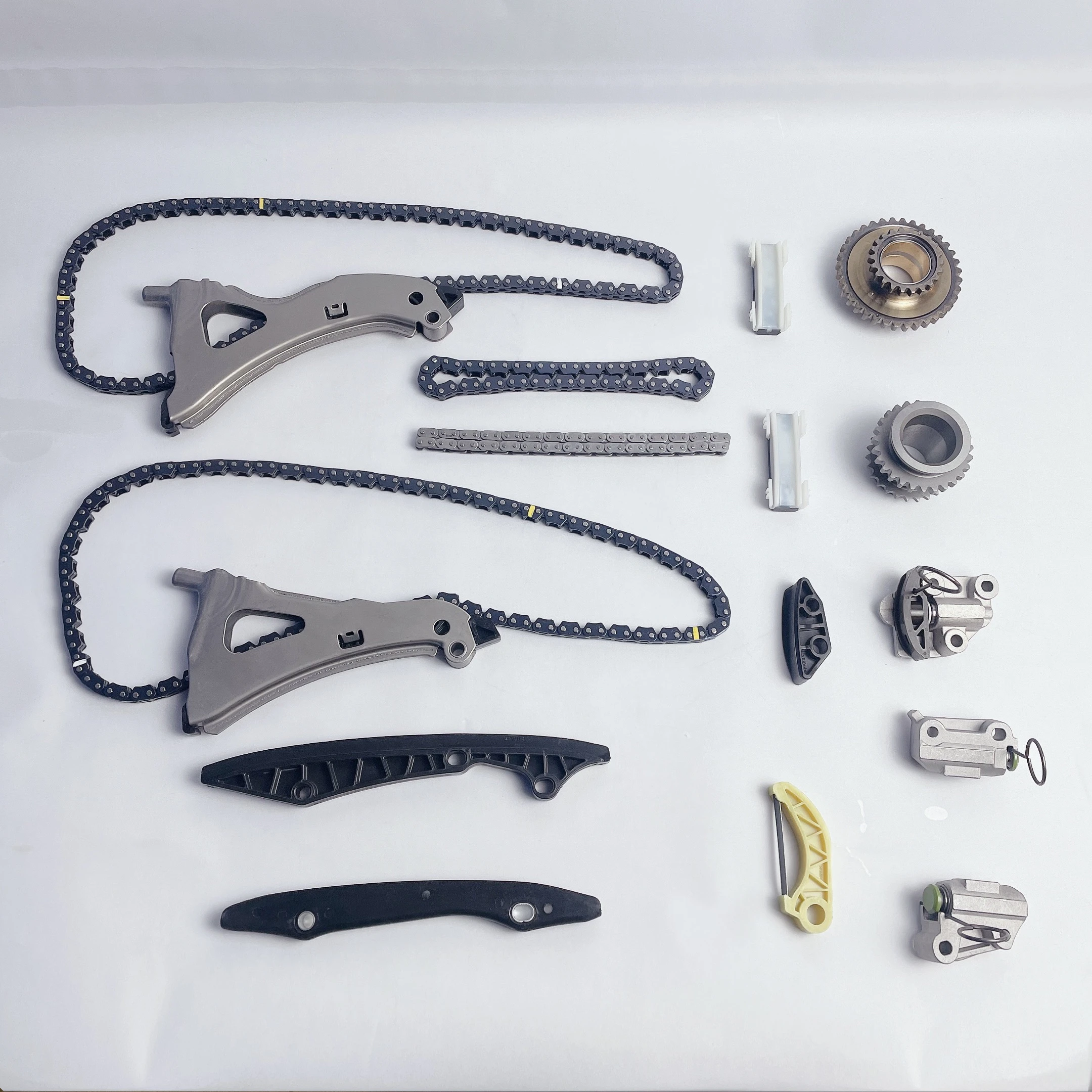 エンジンタイミングチェーンキット チェーンガイドテンショナースプロケット付き ビュイック シボレー GMC ポンティアック サーブ サターン 2.0L